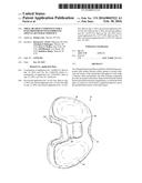 TIBIAL BEARING COMPONENT FOR A KNEE PROSTHESIS WITH IMPROVED ARTICULAR     CHARACTERISTICS diagram and image