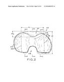 TIBIAL BEARING COMPONENT FOR A KNEE PROSTHESIS WITH IMPROVED ARTICULAR     CHARACTERISTICS diagram and image