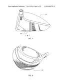 STABILIZING INSERT FOR A GOLF CLUB HEAD diagram and image