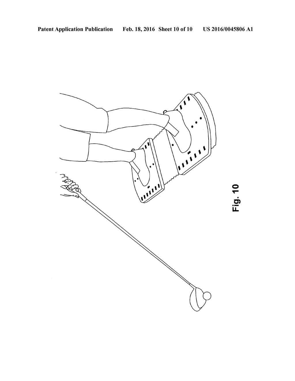 ADJUSTABLE STANCE GOLF PRACTICE MAT - diagram, schematic, and image 11