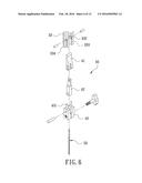 TRANSMISSION MECHANISM OF A FRET SAWING MACHINE diagram and image