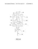 TRANSMISSION MECHANISM OF A FRET SAWING MACHINE diagram and image