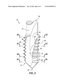 Method of Making A Cutting Tap with A Correction Grind diagram and image