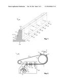 Support mandrel, method and system for producing curved composite     components diagram and image