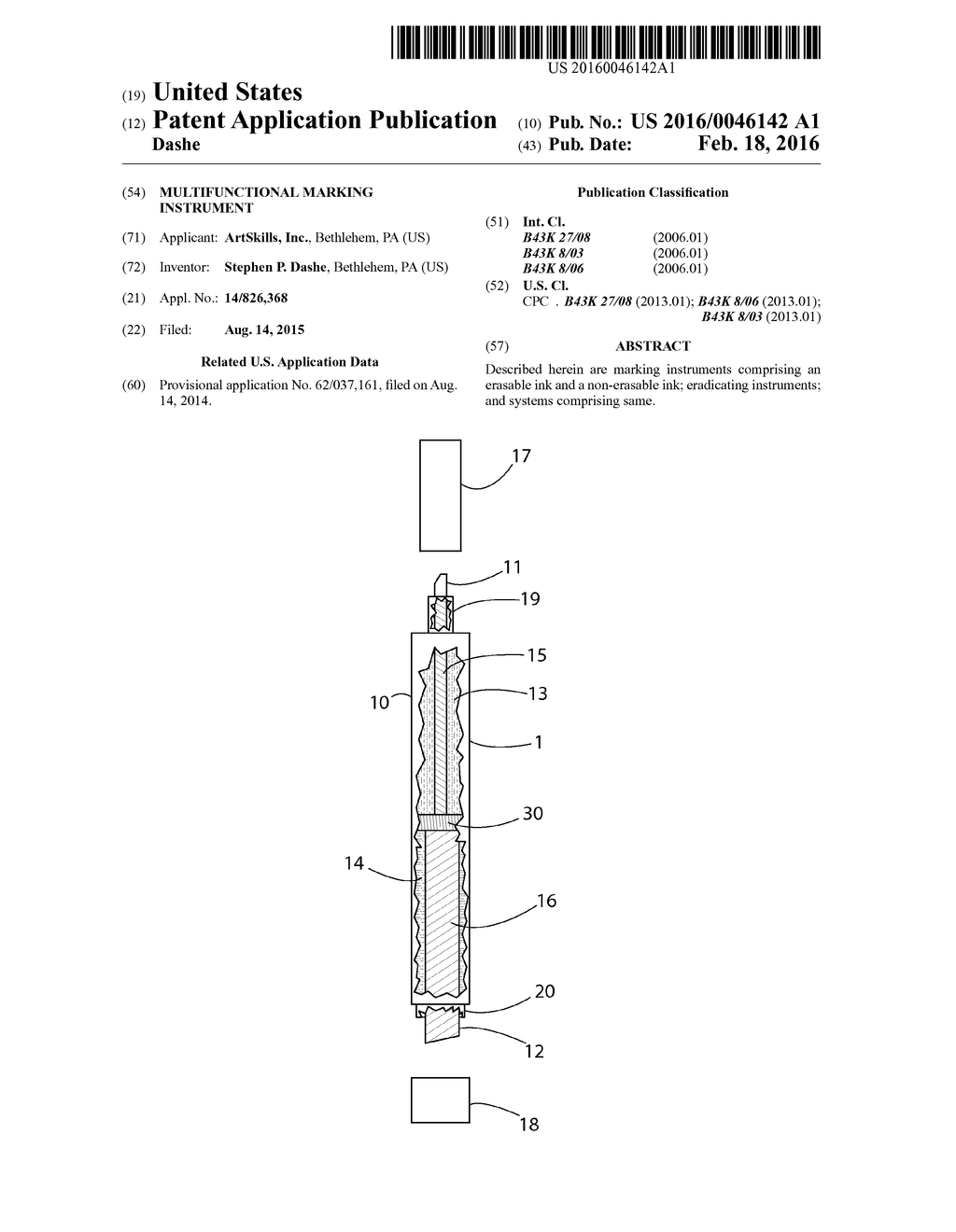 MULTIFUNCTIONAL MARKING INSTRUMENT - diagram, schematic, and image 01