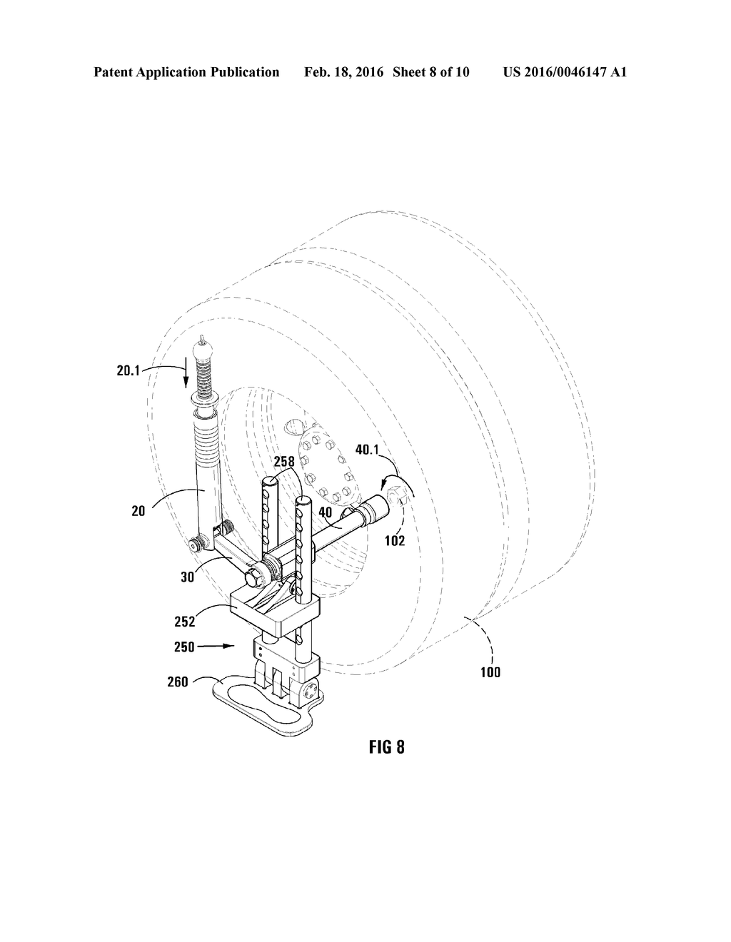 AN ASSEMBLY FOR LOOSENING OR TIGHTENING MECHANICAL NUTS (ESP. WHEEL NUTS) - diagram, schematic, and image 09