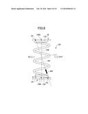 SUSPENSION COIL SPRING AND STRUT TYPE SUSPENSION diagram and image