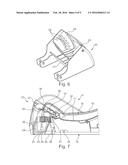 CHILD SAFETY SEAT FOR USE IN A VEHICLE diagram and image