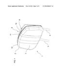 FOLDABLE HEADREST WITH DOUBLE HINGE diagram and image