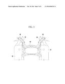 Structure for Reinforcing Front Vehicle Body diagram and image