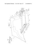 VEHICLE LUGGAGE COMPARTMENT STRUCTURE diagram and image