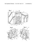 Latch Mechanism for Front Opening Lid diagram and image