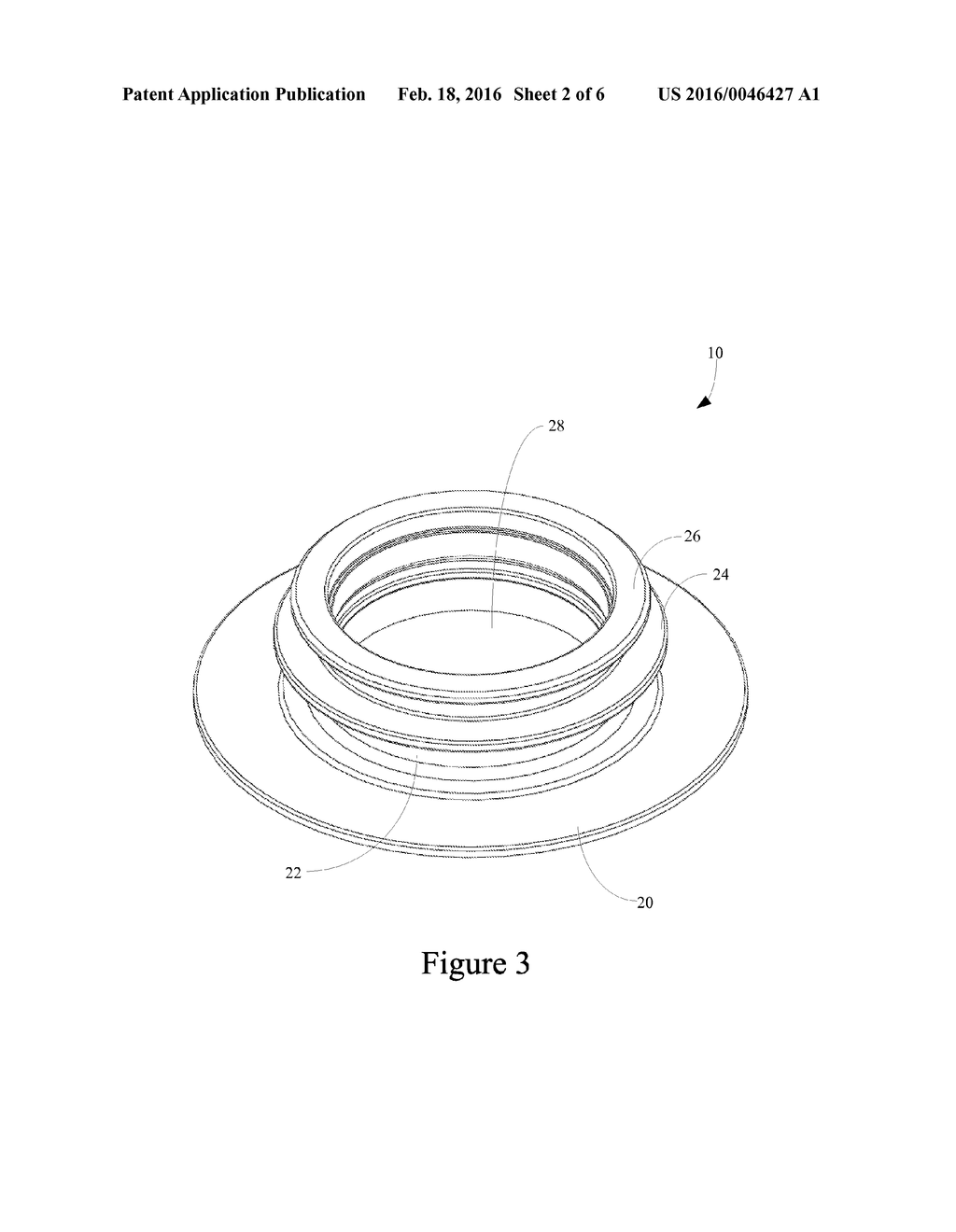 BARRIER SPOUT FOR A FLEXIBLE BAG AND A FLEXIBLE BAG HAVNG A BARRIER SPOUT - diagram, schematic, and image 03