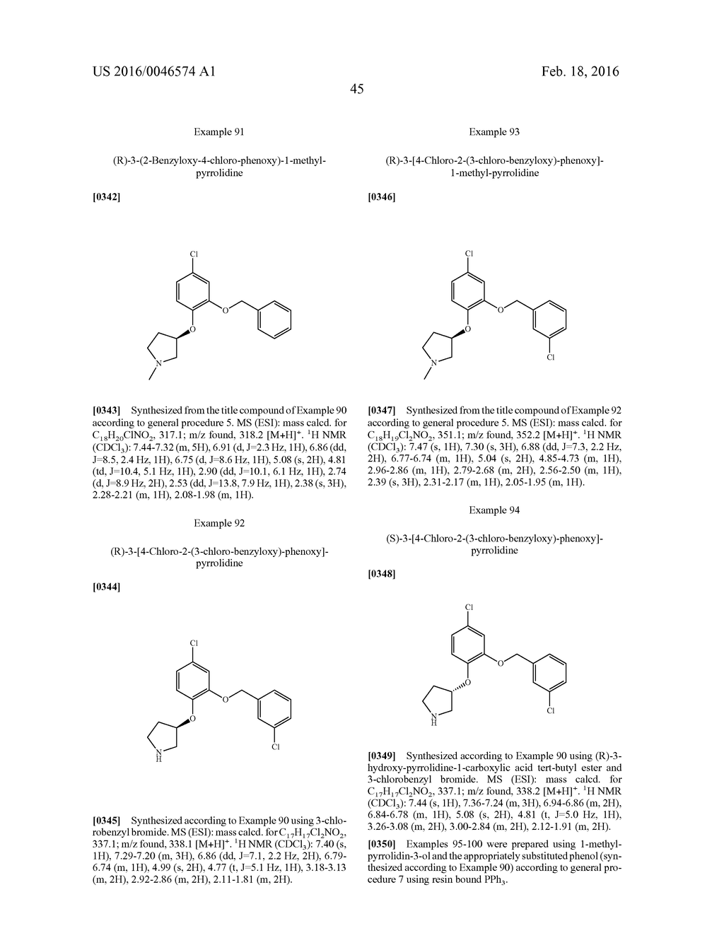 SEROTONIN RECEPTOR MODULATORS - diagram, schematic, and image 46