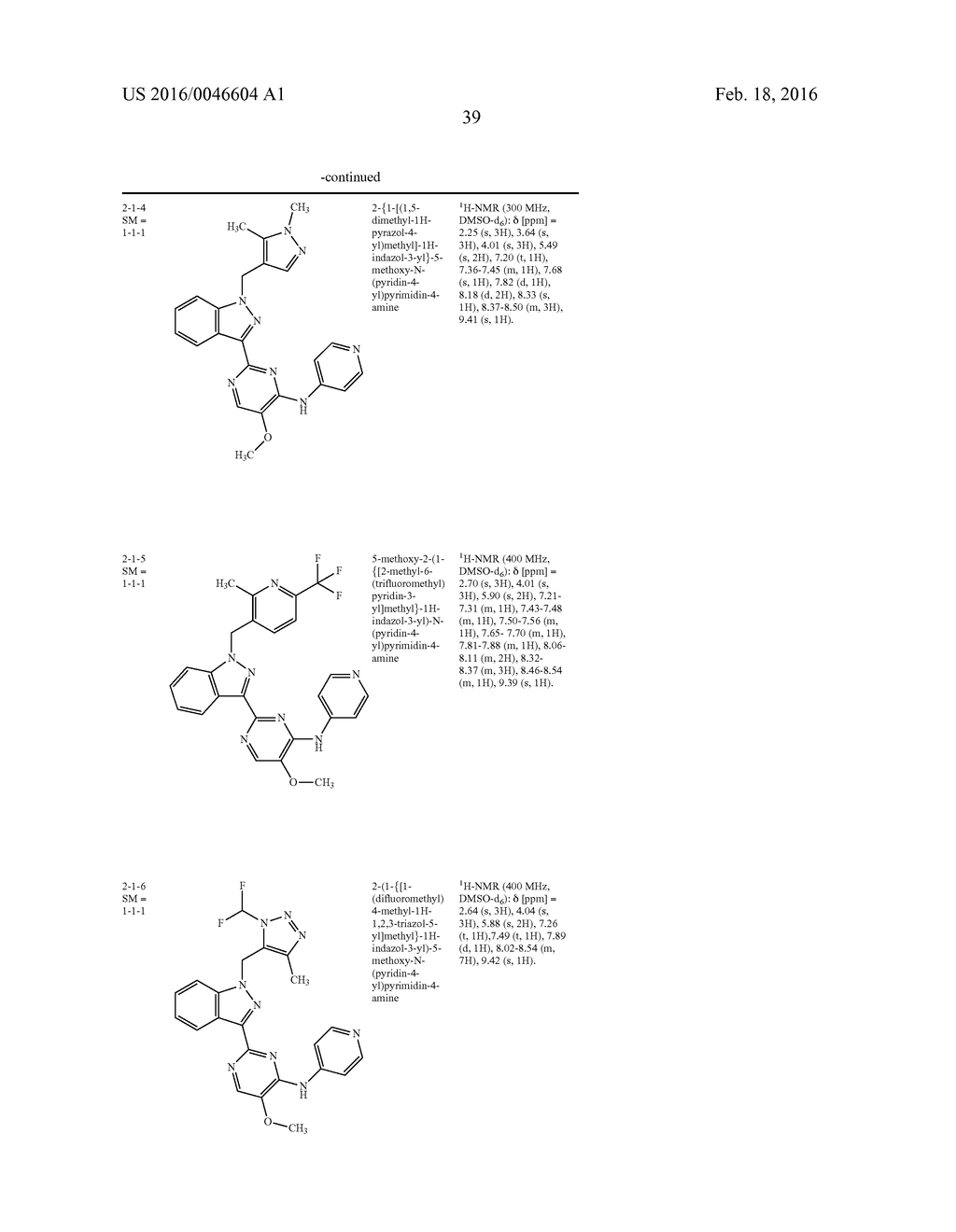 HETEROARYL SUBSTITUTED INDAZOLES - diagram, schematic, and image 40