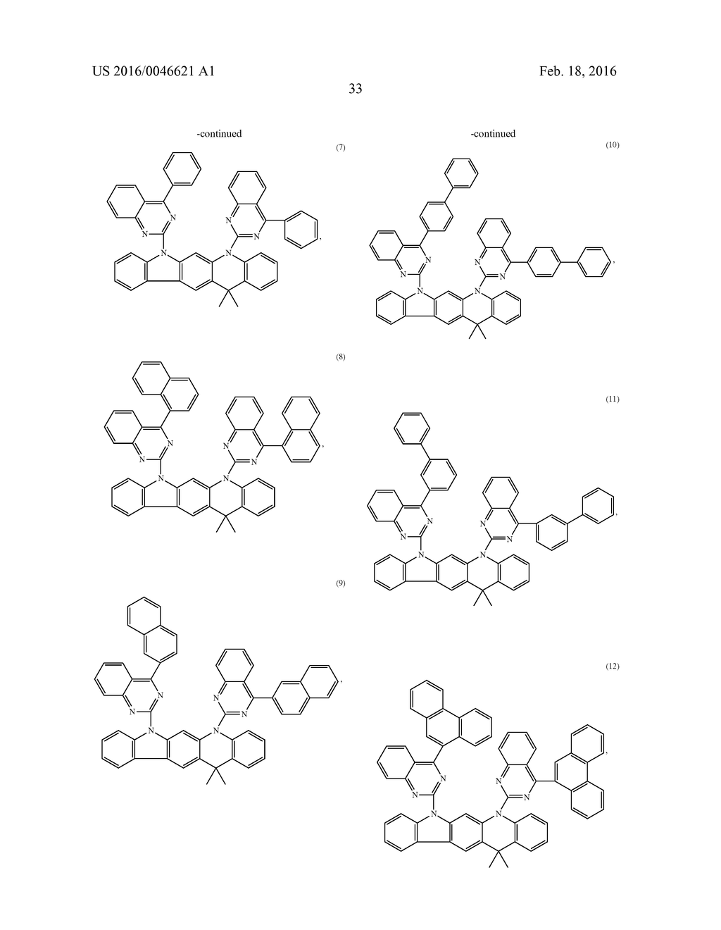 INDOLOACRIDINE-CONTAINING DERIVATIVE, PREPARATION PROCESS AND USE THEREOF,     AND ORGANIC LUMINESCENT DEVICE - diagram, schematic, and image 34