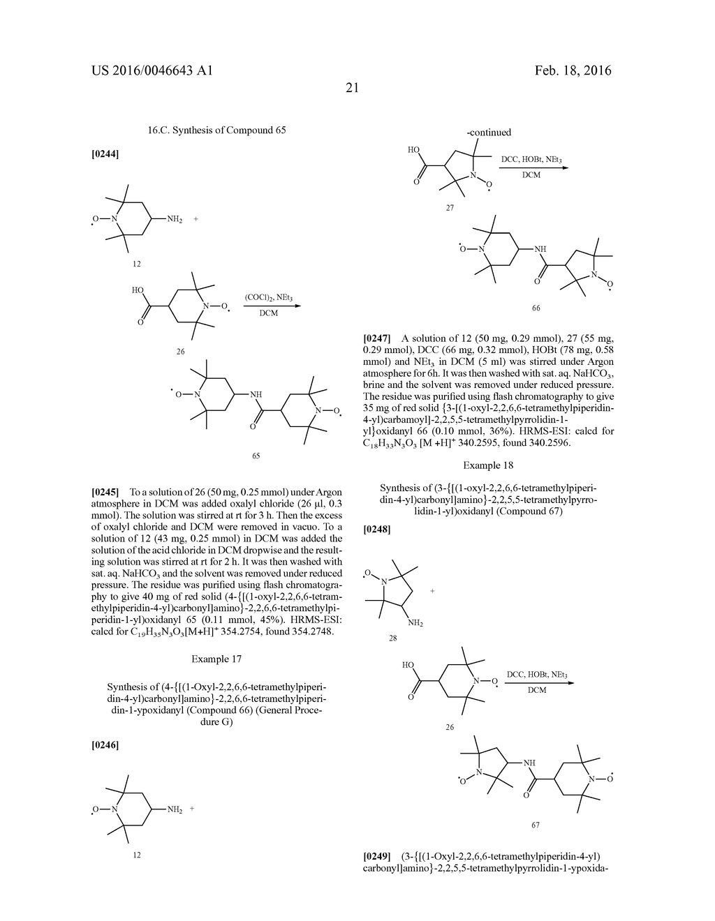 HIGHLY EFFICIENT POLARIZING AGENTS FOR DYNAMIC NUCLEAR POLARIZATION - diagram, schematic, and image 23