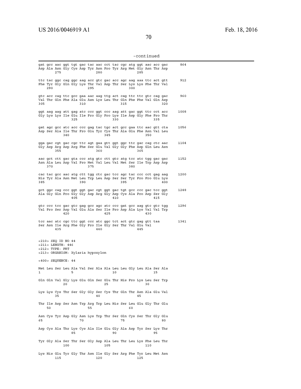 Polypeptides Having Cellobiohydrolase I Activity and Polynucleotides     Encoding Same - diagram, schematic, and image 71