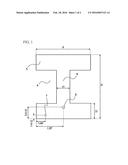 H-SECTION STEEL AND METHOD OF PRODUCING THE SAME diagram and image