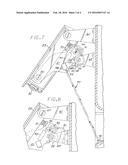 AUTOMOTIVE DOOR HINGE SAFETY LOCK diagram and image