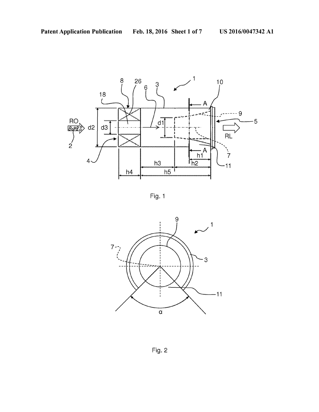 Centrifugal separator and filter arrangement - diagram, schematic, and image 02