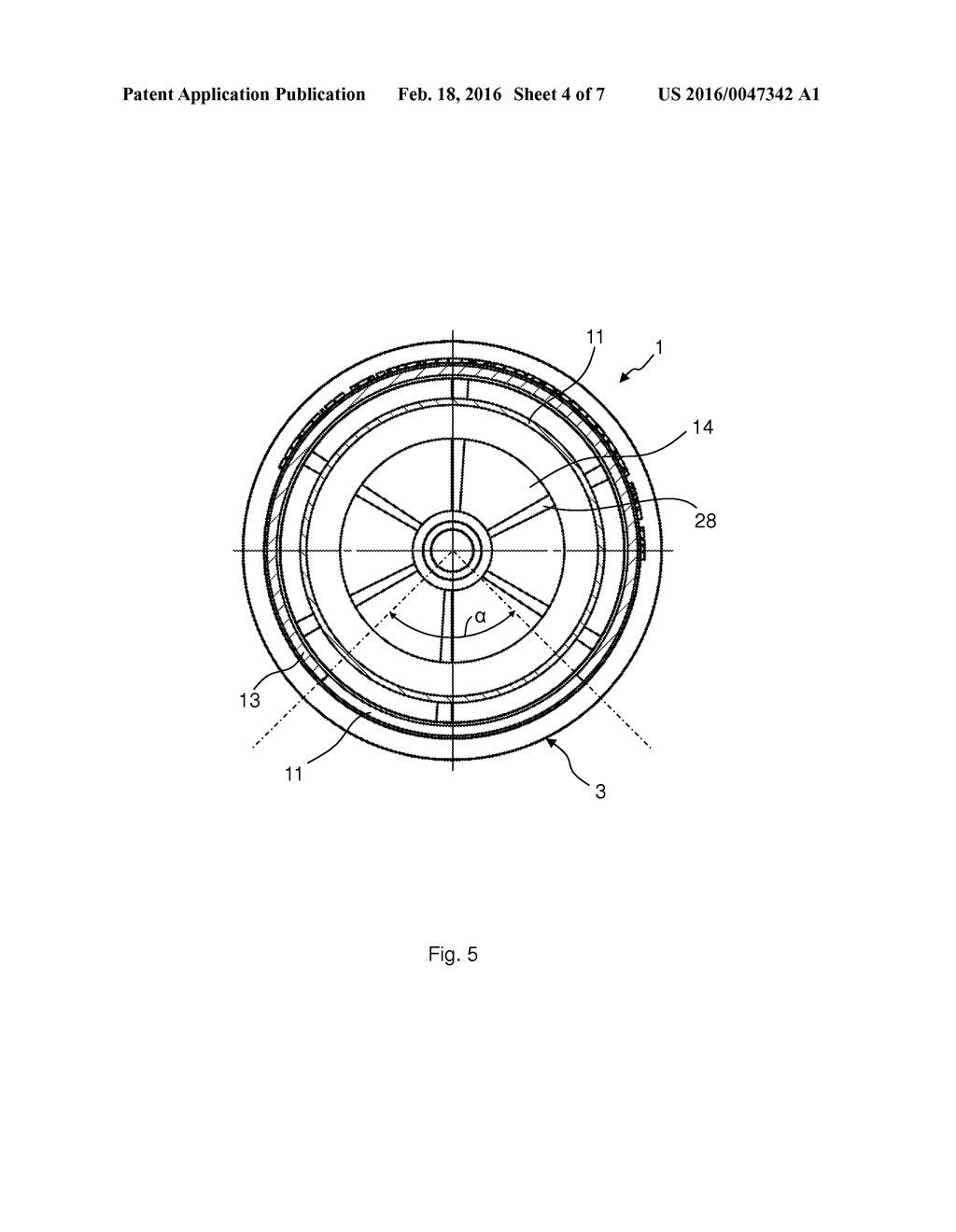 Centrifugal separator and filter arrangement - diagram, schematic, and image 05