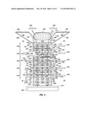 Method and apparatus to utilize the push-pull power of an upwards flow of     wind energy within a structure diagram and image