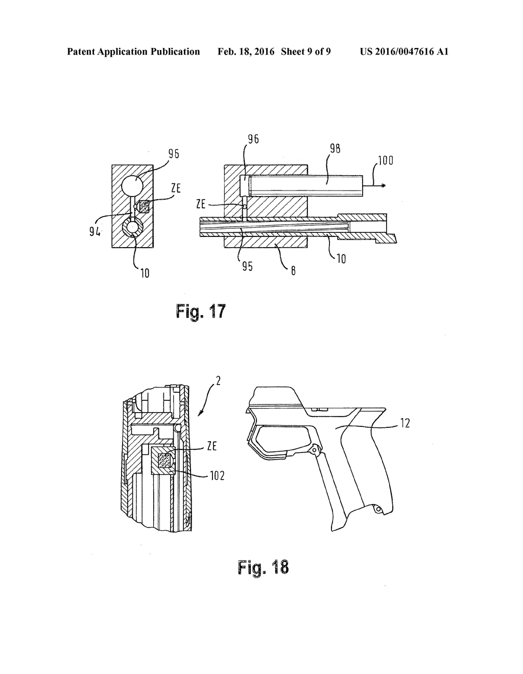 DESTRUCTION UNIT AND FIREARM WITH SAID DESTRUCTION UNIT AND METHOD FOR     RENDERING A FIREARM INOPERATIVE - diagram, schematic, and image 10
