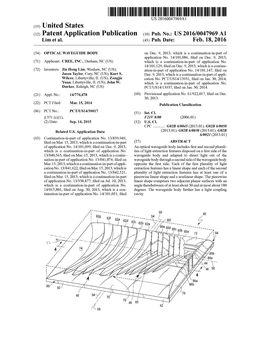 Optical Waveguide Body - diagram, schematic, and image 01