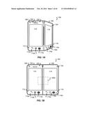 HINGE OVERTRAVEL IN A DUAL SCREEN HANDHELD COMMUNICATION DEVICE diagram and image