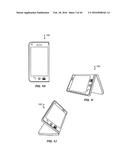 HINGE OVERTRAVEL IN A DUAL SCREEN HANDHELD COMMUNICATION DEVICE diagram and image