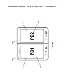 HINGE OVERTRAVEL IN A DUAL SCREEN HANDHELD COMMUNICATION DEVICE diagram and image