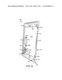 HINGE OVERTRAVEL IN A DUAL SCREEN HANDHELD COMMUNICATION DEVICE diagram and image