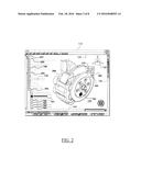 NAVIGATION THROUGH THE HIERARCHICAL STRUCTURE OF A THREE-DIMENSIONAL     MODELED ASSEMBLY OF PARTS diagram and image