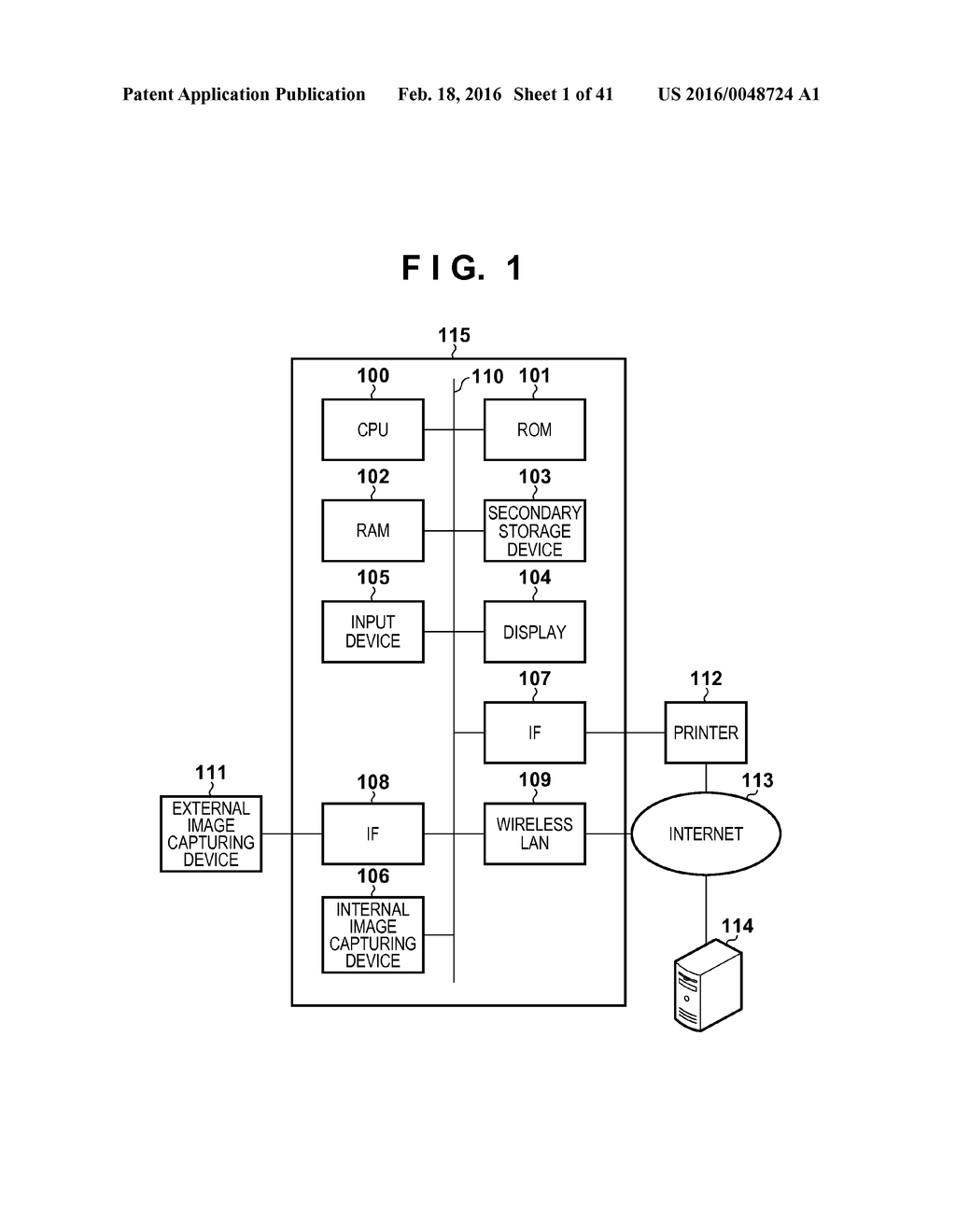 APPARATUS, IMAGE PROCESSING METHOD AND STORAGE MEDIUM STORING PROGRAM - diagram, schematic, and image 02