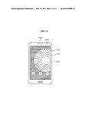 METHOD AND DEVICE FOR DISPLAYING BACKGROUND IMAGE diagram and image