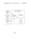 MOUNTING BRACKET INCLUDING EMERGENCY LIGHTING diagram and image