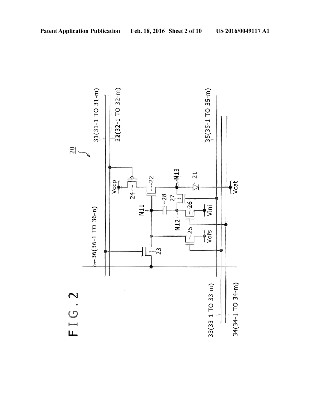 DISPLAY APPARATUS, DRIVING METHOD FOR DISPLAY APPARATUS AND ELECTRONIC     APPARATUS - diagram, schematic, and image 03