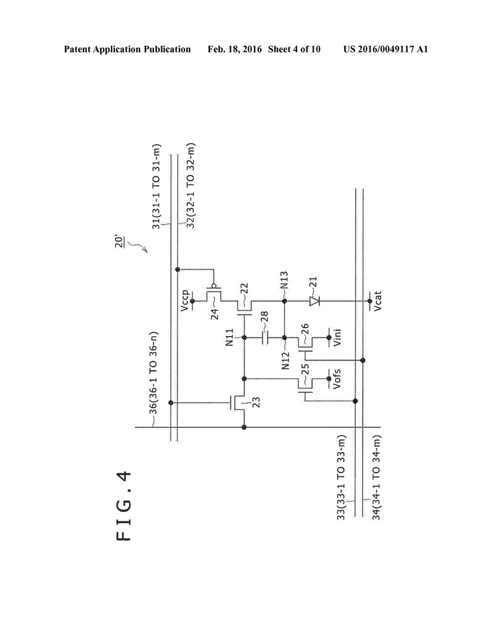 DISPLAY APPARATUS, DRIVING METHOD FOR DISPLAY APPARATUS AND ELECTRONIC     APPARATUS - diagram, schematic, and image 05