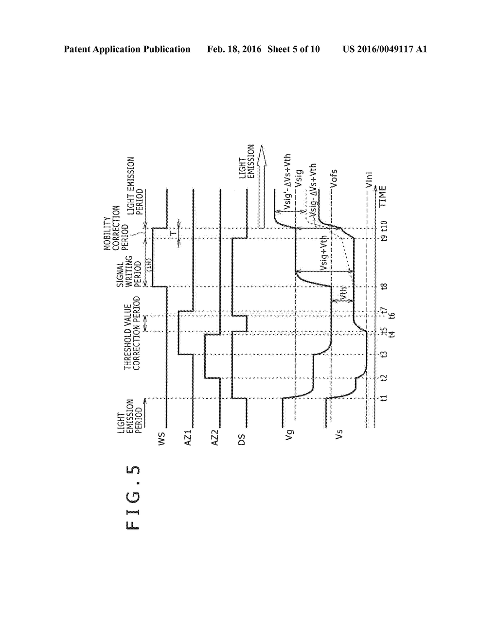DISPLAY APPARATUS, DRIVING METHOD FOR DISPLAY APPARATUS AND ELECTRONIC     APPARATUS - diagram, schematic, and image 06