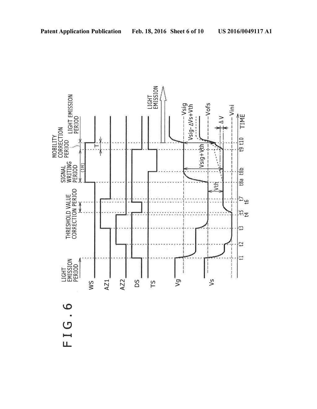 DISPLAY APPARATUS, DRIVING METHOD FOR DISPLAY APPARATUS AND ELECTRONIC     APPARATUS - diagram, schematic, and image 07