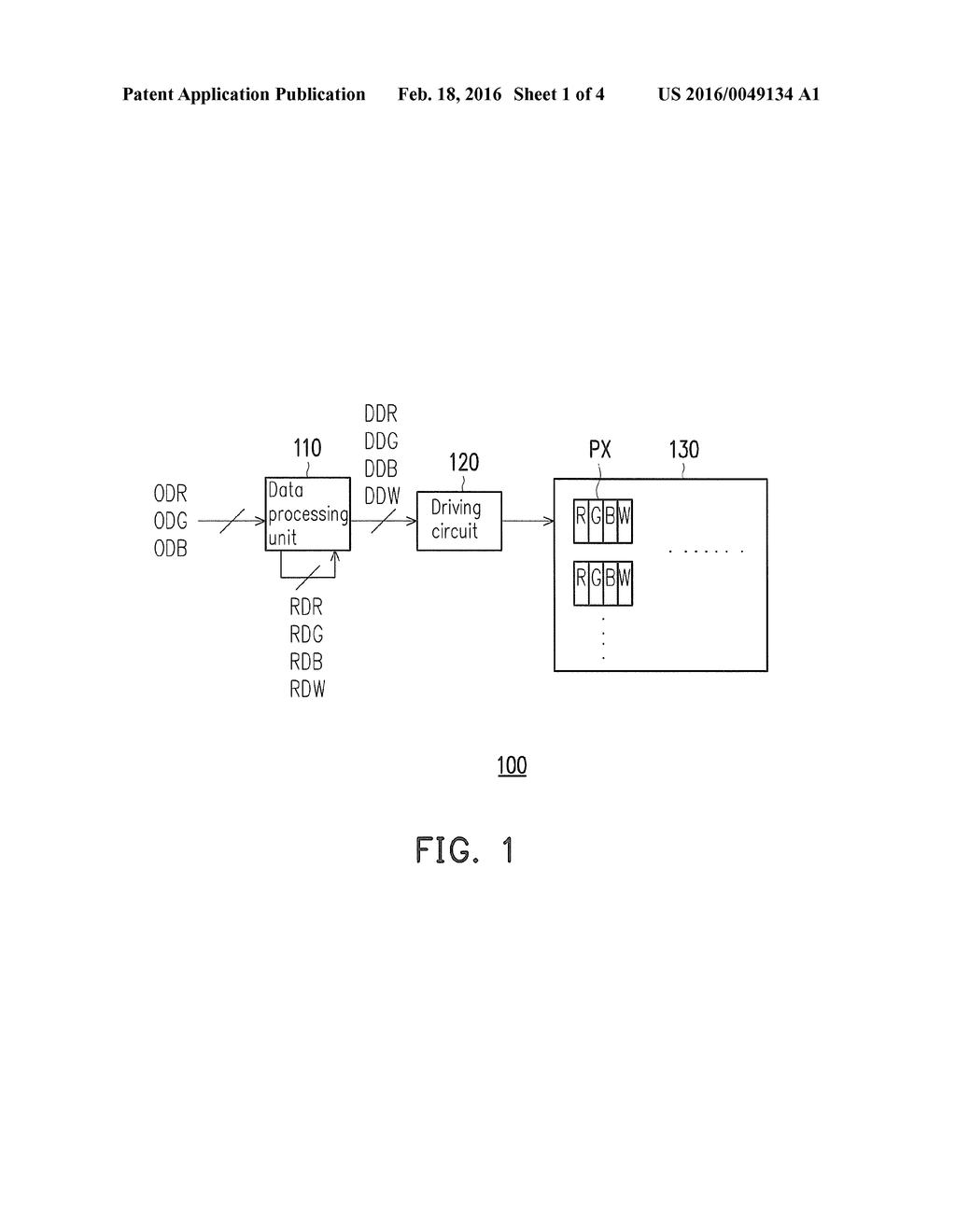 DISPLAY APPARATUS AND METHOD FOR TRANSFORMING COLOR THEREOF - diagram, schematic, and image 02