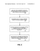 VIRTUAL MEMORY MAPPING FOR IMPROVED DRAM PAGE LOCALITY diagram and image