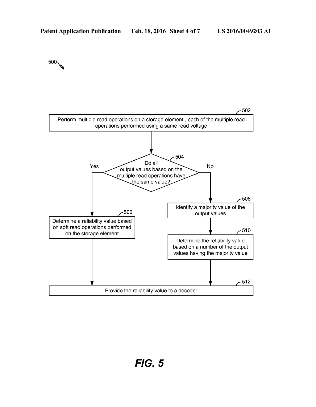 SYSTEM AND METHOD OF USING MULTIPLE READ OPERATIONS - diagram, schematic, and image 05