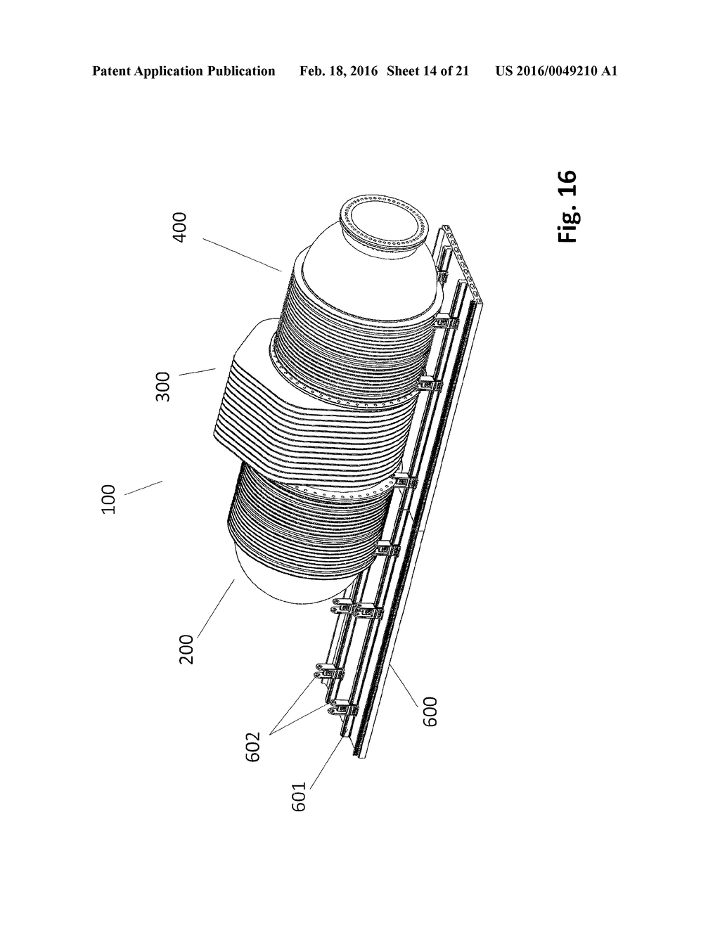 MODULAR TRANSPORTABLE NUCLEAR GENERATOR - diagram, schematic, and image 15