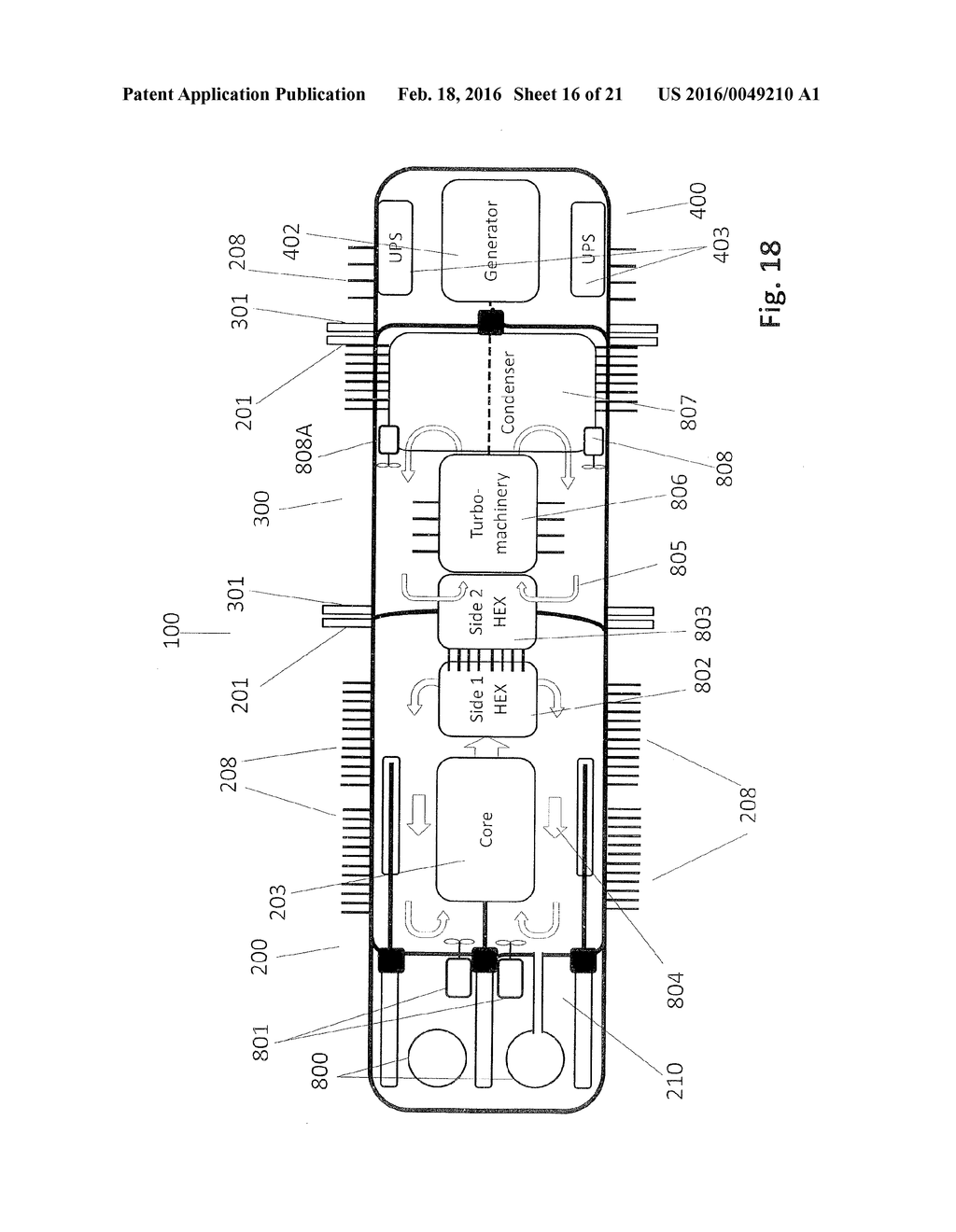 MODULAR TRANSPORTABLE NUCLEAR GENERATOR - diagram, schematic, and image 17