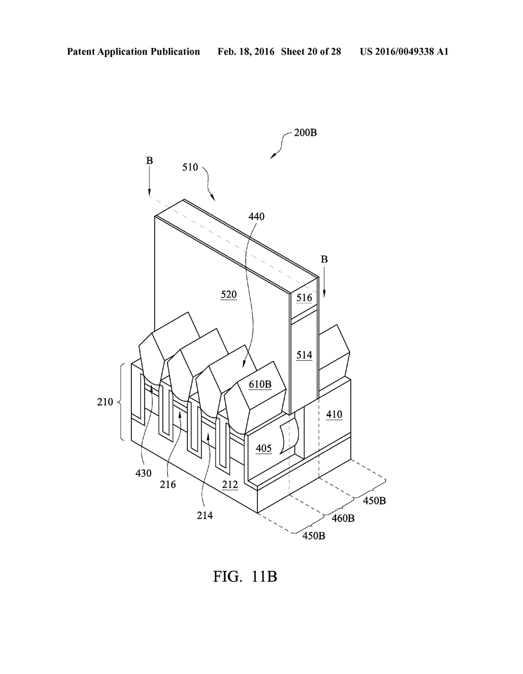 STRUCTURE AND METHOD FOR FINFET DEVICE - diagram, schematic, and image 21