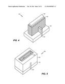 DEVICE INCLUDING CAVITY AND SELF-ALIGNED CONTACT AND METHOD OF FABRICATING     THE SAME diagram and image