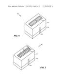 DEVICE INCLUDING CAVITY AND SELF-ALIGNED CONTACT AND METHOD OF FABRICATING     THE SAME diagram and image