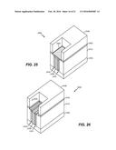 DEVICE INCLUDING CAVITY AND SELF-ALIGNED CONTACT AND METHOD OF FABRICATING     THE SAME diagram and image